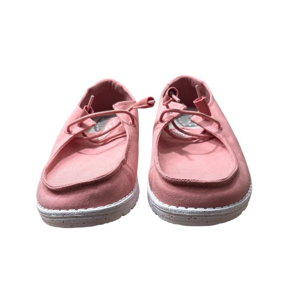 HEY DUDE Wendy Slub Pink Casual Shoes Size 11 -- BRAND NEW CLOSET STAPLE!!! - Picture 4 of 10
